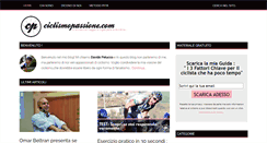 Desktop Screenshot of ciclismopassione.com